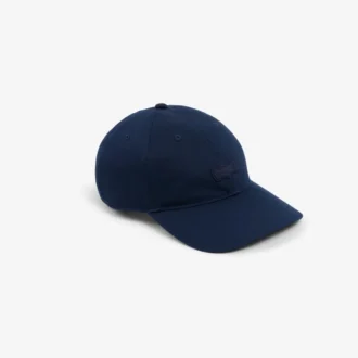 Katoenen twill pet met logo