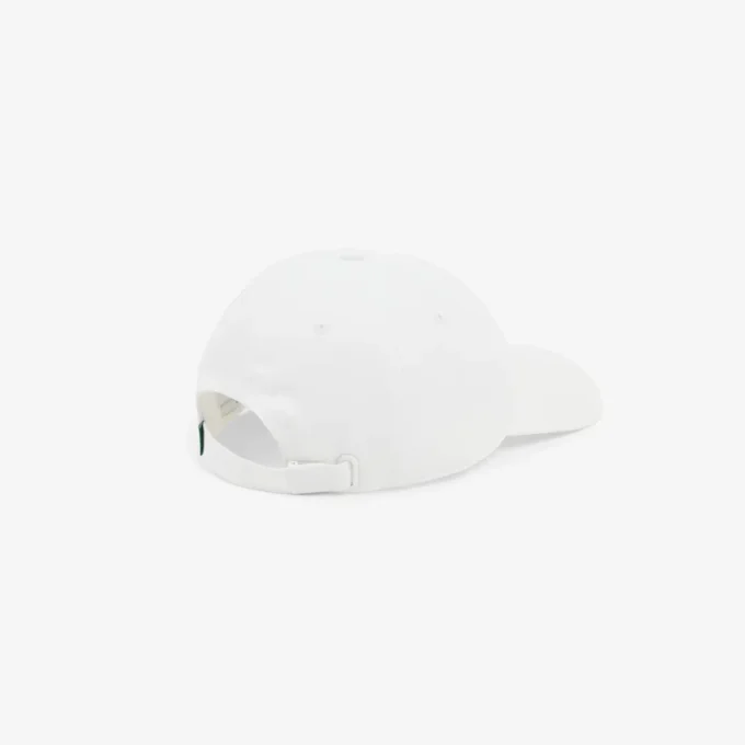 Katoenen twill pet met logo
