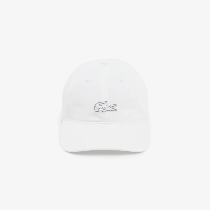 Katoenen twill pet met logo