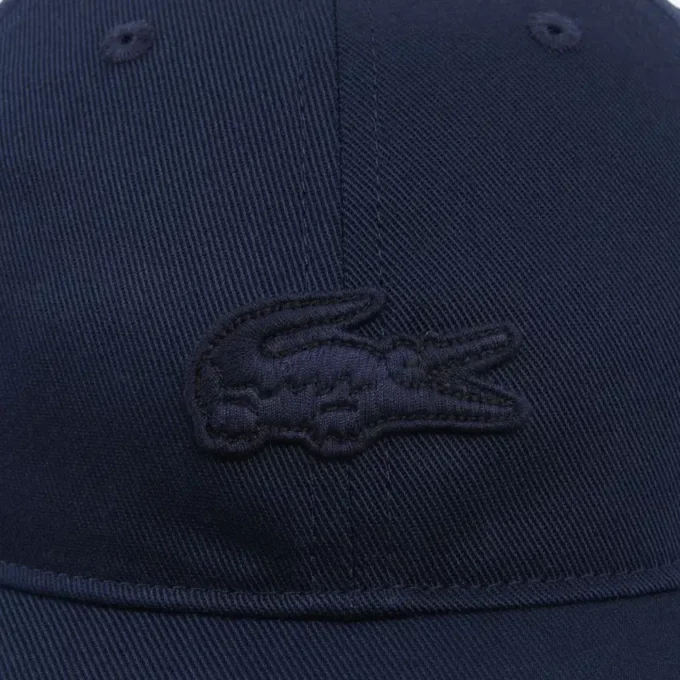 Katoenen twill pet met logo