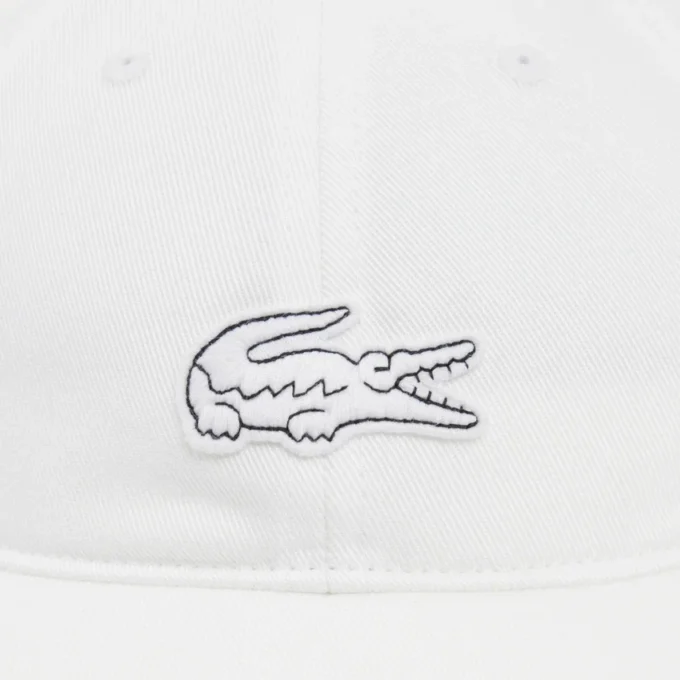 Katoenen twill pet met logo