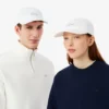 Katoenen twill pet met logo
