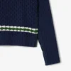 Katoenen vest met V-hals voor meisjes