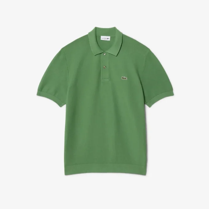 Klassiek gesneden gebreide Polo