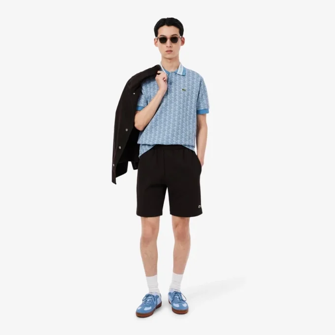 Klassiek gesneden monogrampolo voor heren