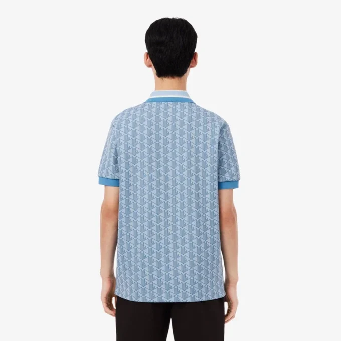 Klassiek gesneden monogrampolo voor heren