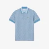 Klassiek gesneden monogrampolo voor heren