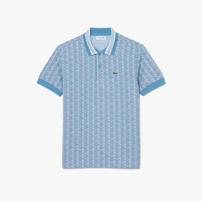 Klassiek gesneden monogrampolo voor heren
