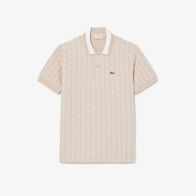 Klassiek gesneden monogrampolo voor heren