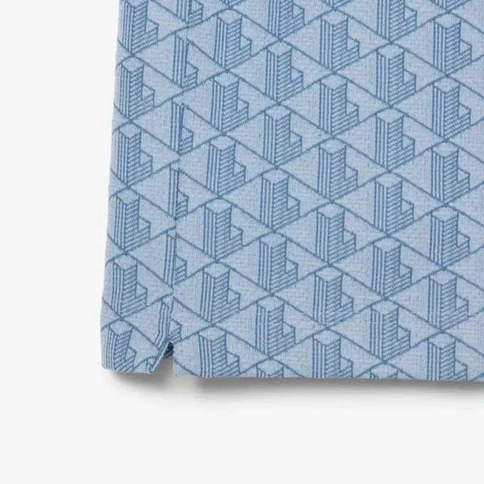 Klassiek gesneden monogrampolo voor heren
