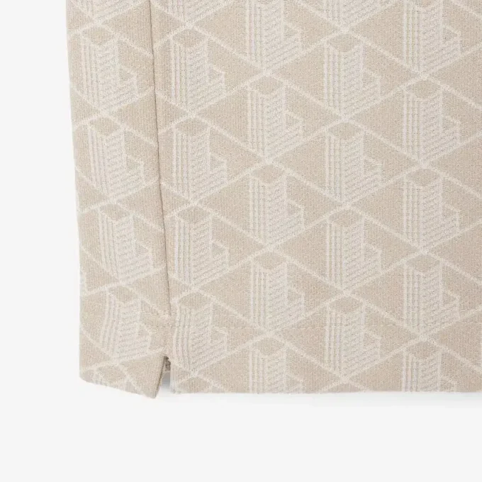 Klassiek gesneden monogrampolo voor heren