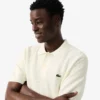 Klassiek getailleerd gebreid poloshirt