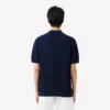 Klassiek getailleerd gebreid poloshirt