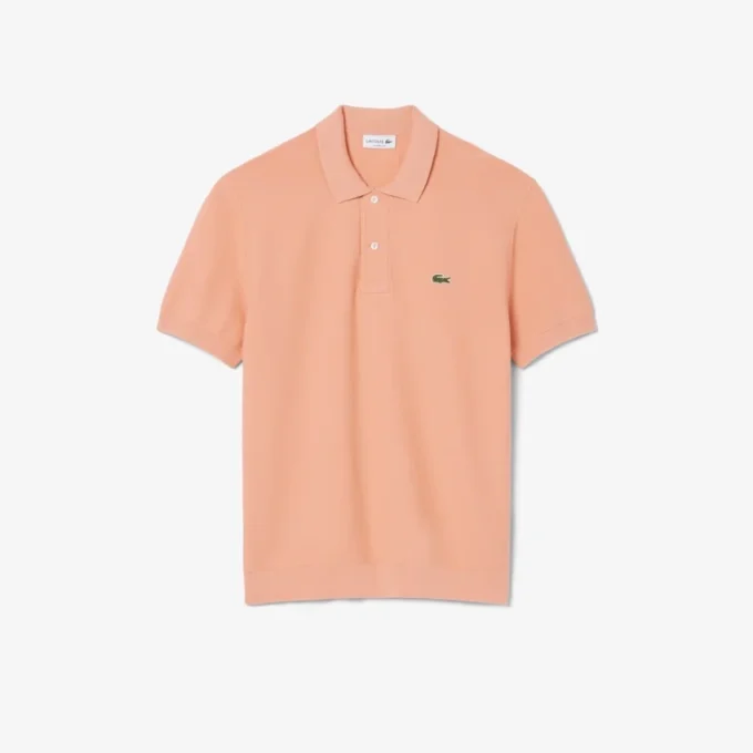 Klassiek getailleerd gebreid poloshirt
