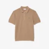 Klassiek getailleerd gebreid poloshirt
