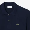 Klassiek getailleerd gebreid poloshirt