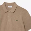 Klassiek getailleerd gebreid poloshirt