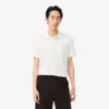 Klassiek getailleerd geribbeld polo-shirt