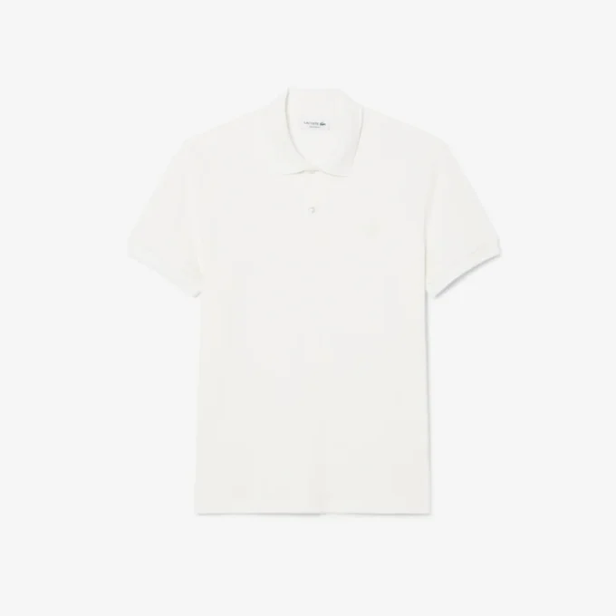 Klassiek getailleerd geribbeld polo-shirt