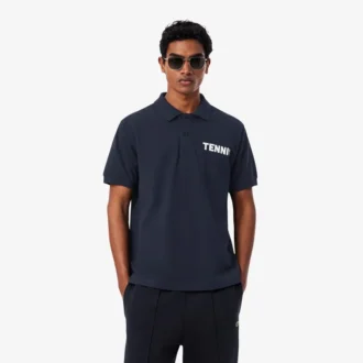 Klassiek model bedrukt Petit Piqué-Polo