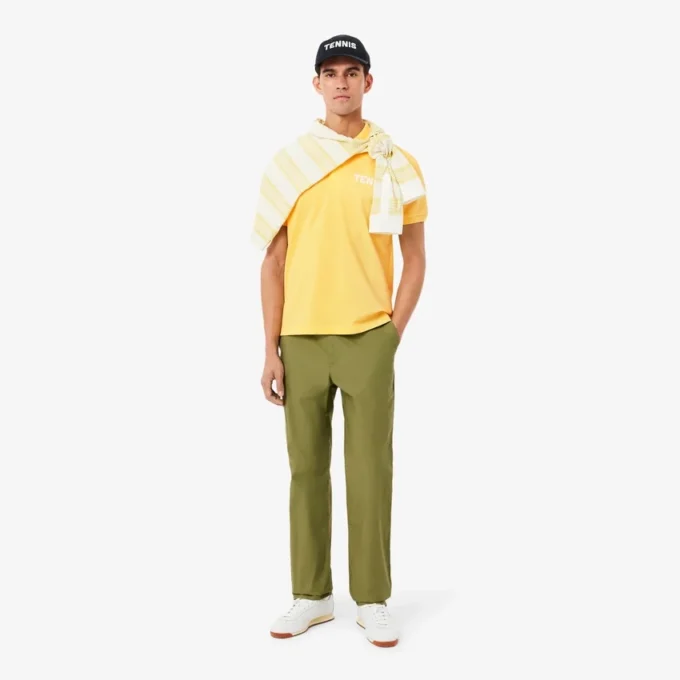 Klassiek model bedrukt Petit Piqué-Polo