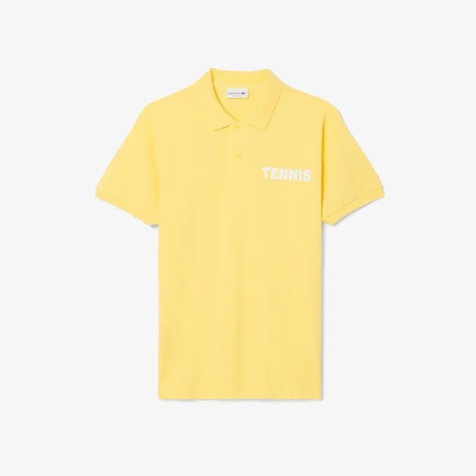 Klassiek model bedrukt Petit Piqué-Polo
