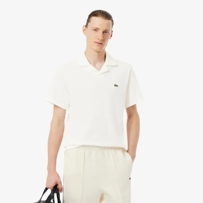 Klassiek model katoen-linnen Polo