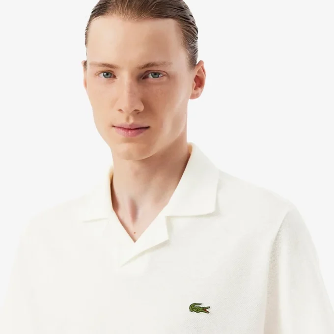 Klassiek model katoen-linnen Polo
