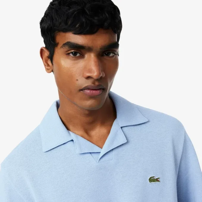 Klassiek model katoen-linnen Polo