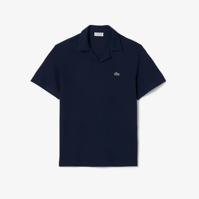 Klassiek model katoen-linnen Polo