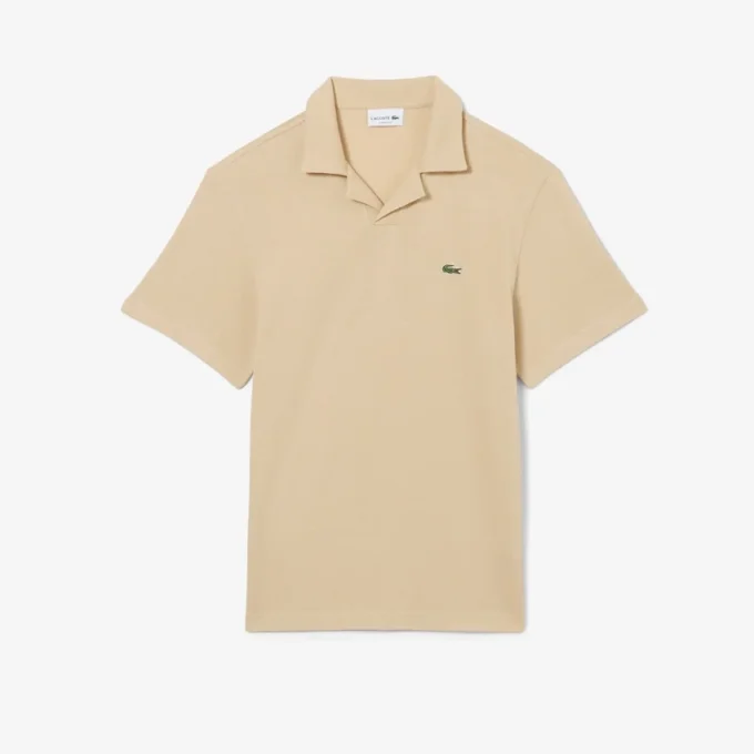 Klassiek model katoen-linnen Polo