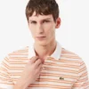 Klassieke pasvorm gestreepte Petit Piqua-polo