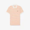 Klassieke pasvorm gestreepte Petit Piqua-polo