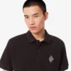 Klassieke pasvorm met badge-accent Piqua-polo