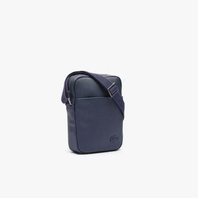 Klassieke Petit Piqua-tas met ritssluiting voor heren