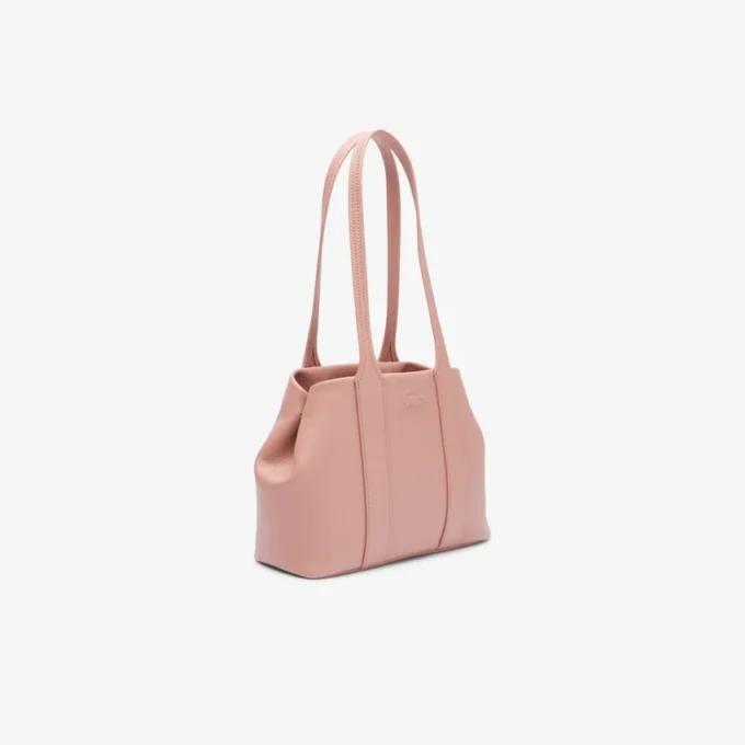 Kleine City Court-tote van generfd leer