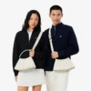 Kleine Lenglen-leren tas