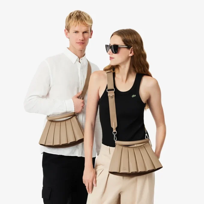 Kleine Lenglen-leren tas