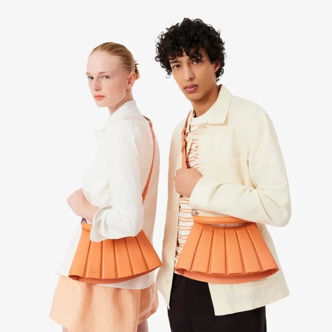 Kleine Lenglen-leren tas