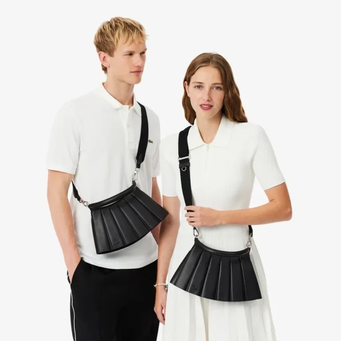 Kleine Lenglen-leren tas