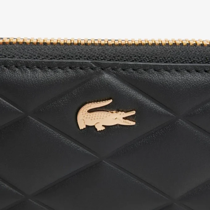 Kleine portemonnee van Crocodelle-leer