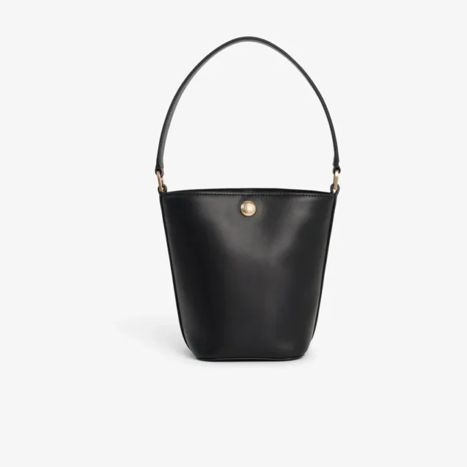Kleine Tennis Bliss leren bucket bag