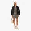 Kleine Tennis Bliss leren bucket bag