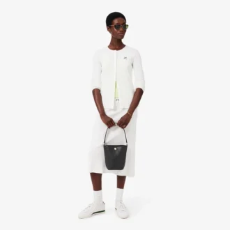 Kleine Tennis Bliss leren bucket bag