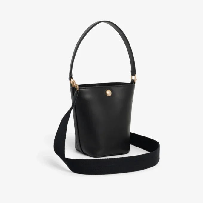 Kleine Tennis Bliss leren bucket bag