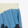 Korte boxershort met landschapsprint voor heren