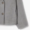 Korte oversized peacoat van wolmix voor dames