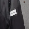 Korte oversized peacoat van wolmix voor dames