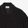 Krokodillen-shirt met kanten breiwerk