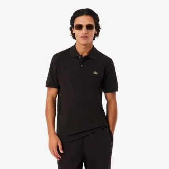 L.12.12 Light Piqué-polo met klassieke pasvorm voor heren